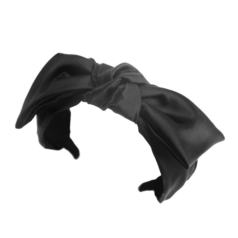Silk Private Label Head Wrap Silk Tie Knot Headband